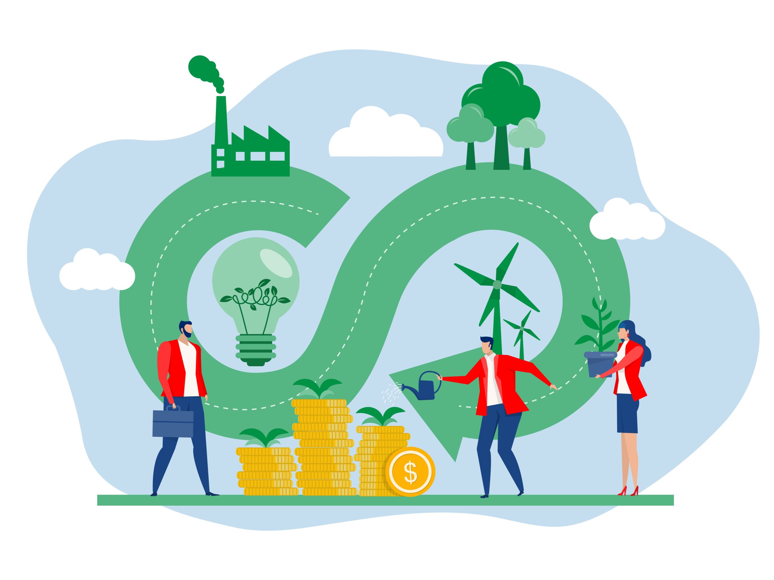 Impact of sustainable finance globally