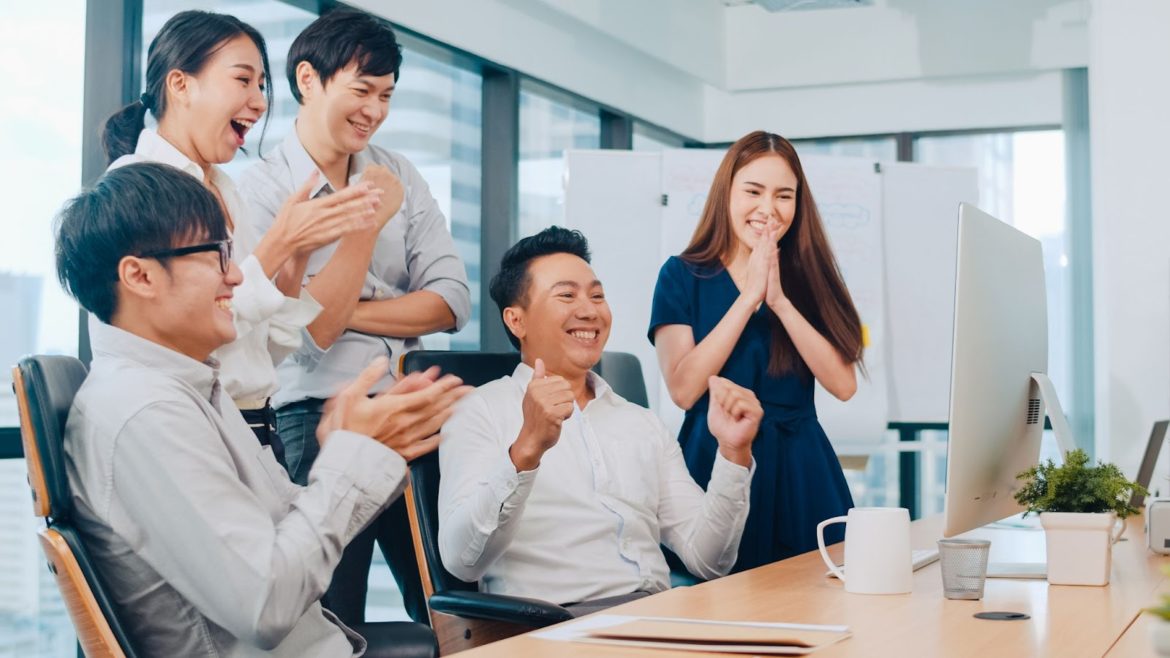 team of people learning to be an entrepreneur